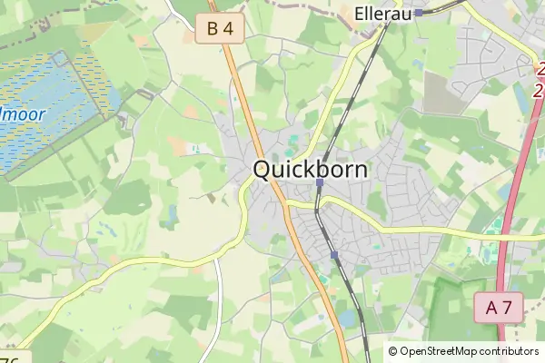 Karte Quickborn