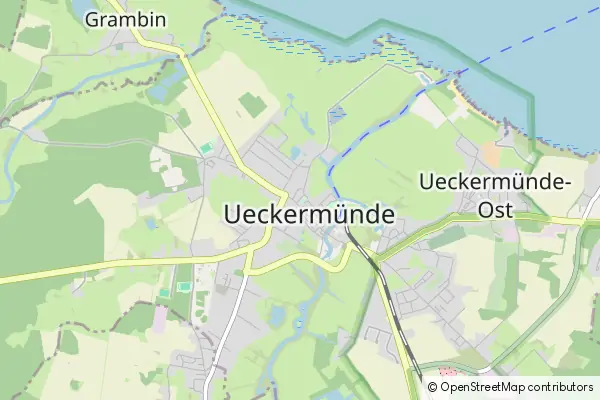 Karte Ueckermünde