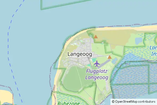 Karte Langeoog