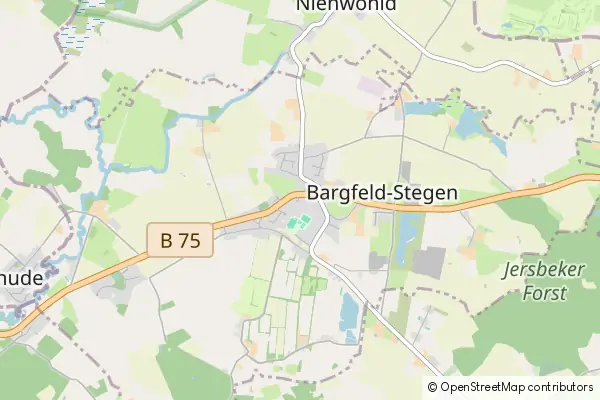 Karte Bargfeld Stegen