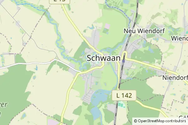 Karte Schwaan