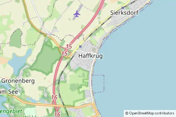 Karte Haffkrug