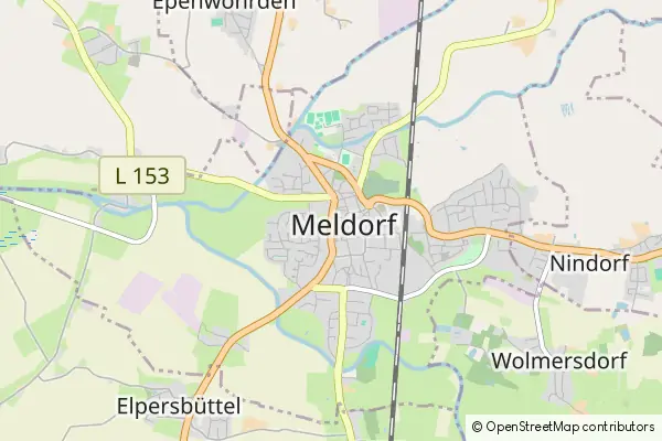 Karte Meldorf