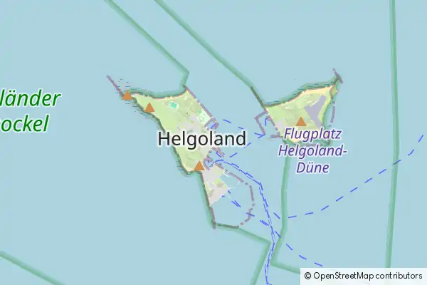 Karte Helgoland