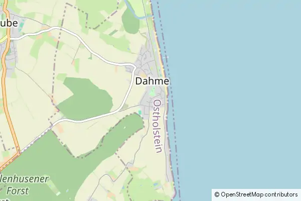 Karte Dahme