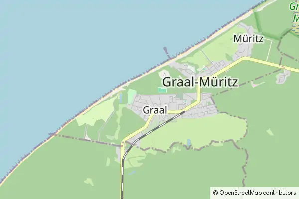 Karte Seeheilbad Graal-Muritz