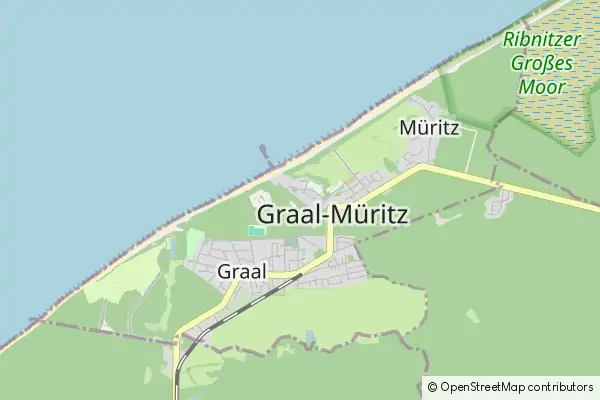 Karte Graal-Mueritz