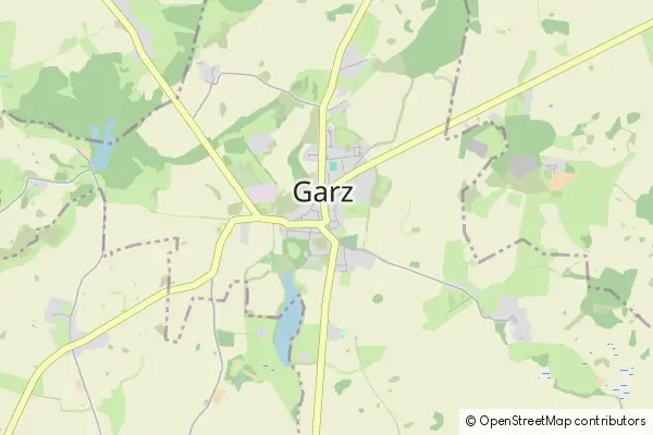 Karte Garz