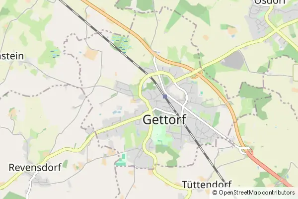 Karte Gettorf