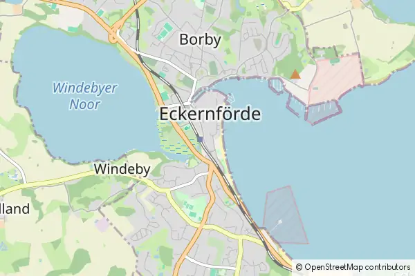 Karte Eckernförde