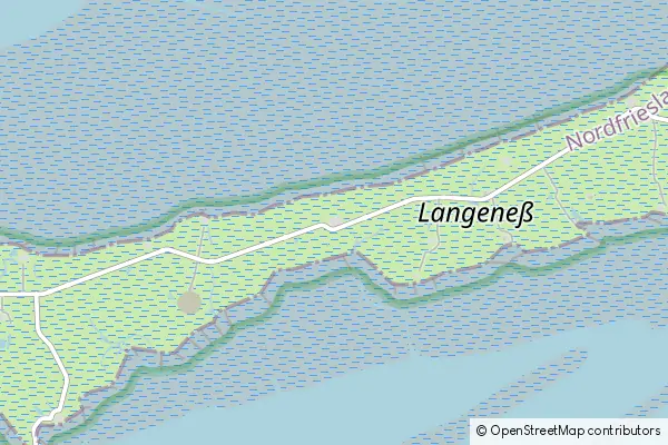 Karte Langeneß