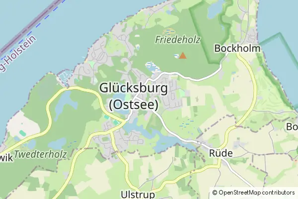 Karte Glücksburg