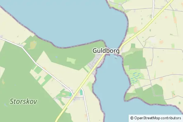 Karte Guldborg