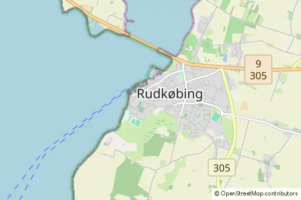 Karte Rudkøbing