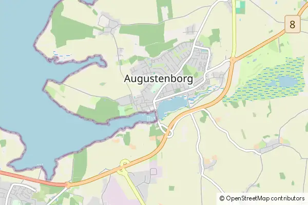 Karte Augustenborg