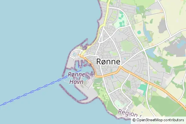 Karte Roenne