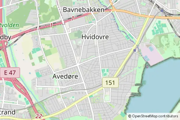 Karte Hvidovre