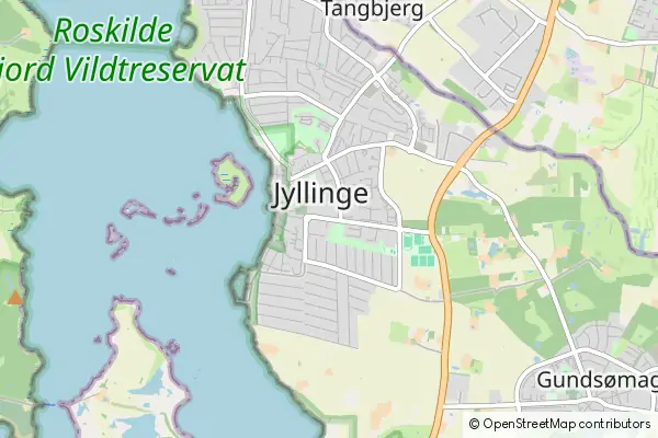 Karte Jyllinge