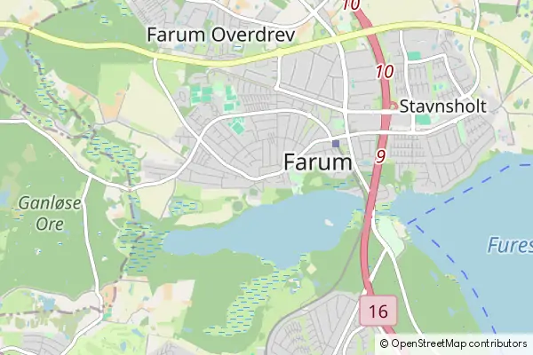 Karte Farum