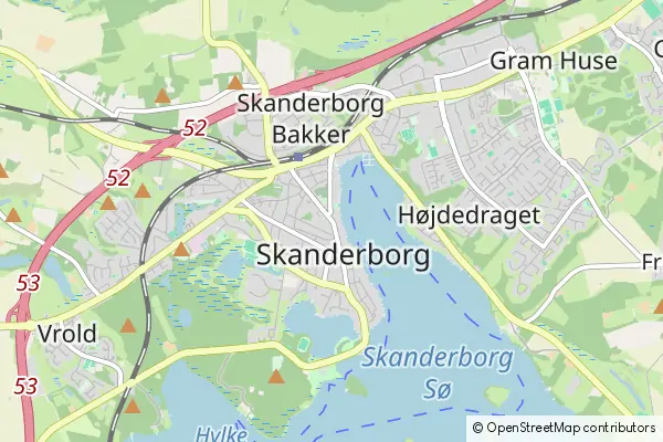 Karte Skanderborg