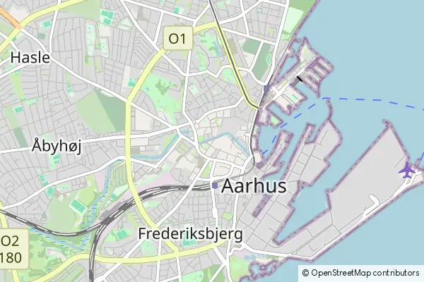 Karte Aarhus