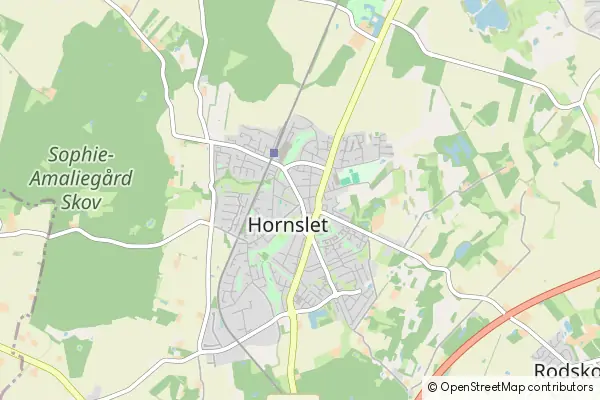 Karte Hornslet