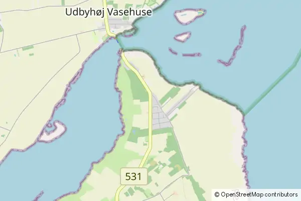 Karte Udbyhoej