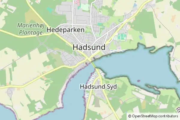 Karte Hadsund