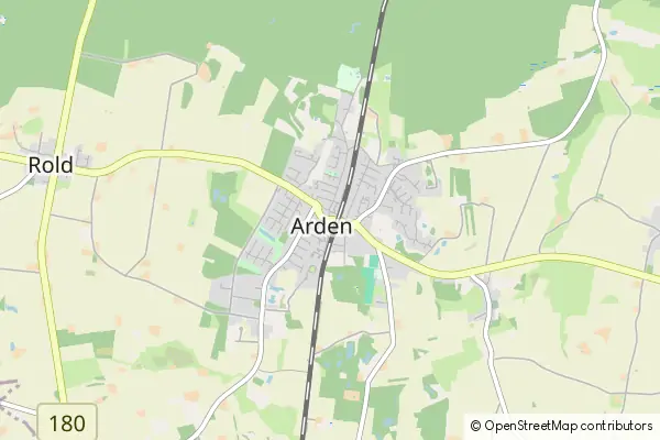 Karte Arden