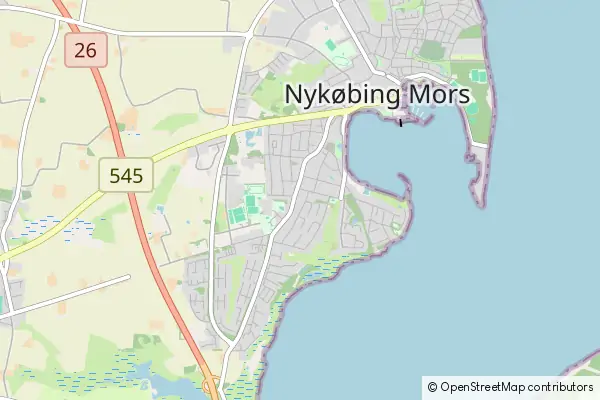 Karte Nykobing Mors