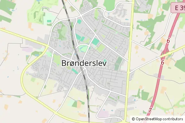 Karte Brønderslev