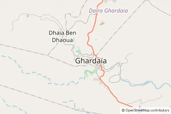 Karte Ghardaia