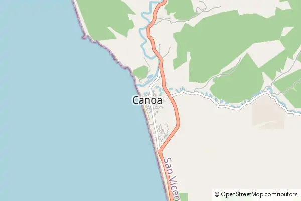 Karte Canoa