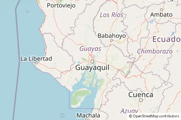 Karte Guayaquil