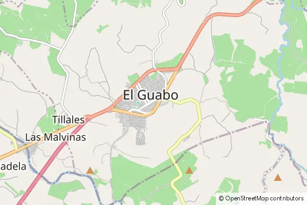 Karte El Guabo