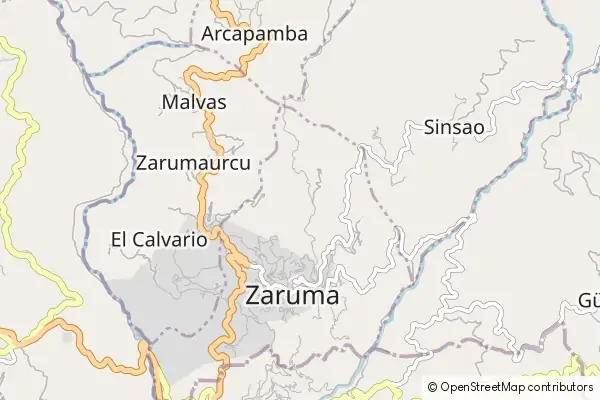 Karte Zaruma