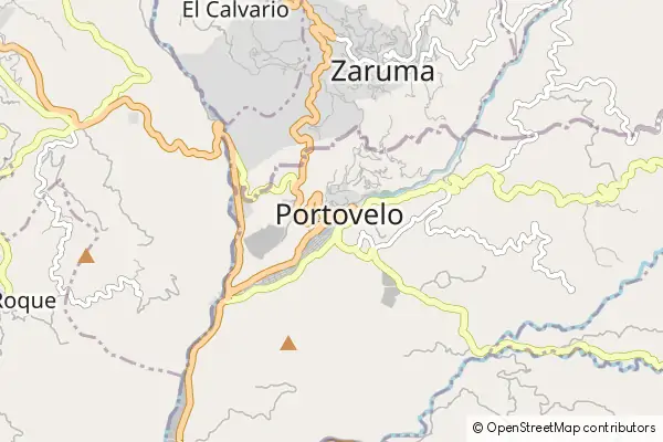 Karte Portovelo