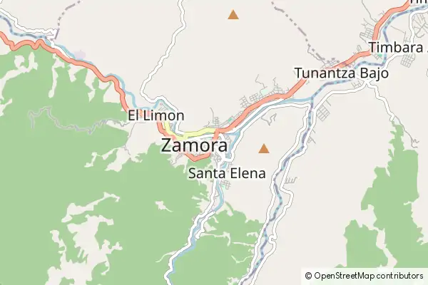 Karte Zamora