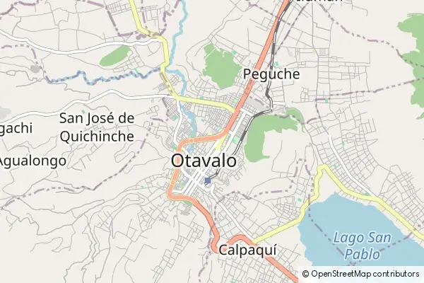 Karte Otavalo