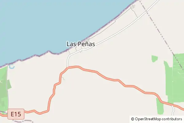 Karte Las Peñas