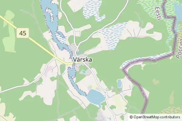 Karte Varska