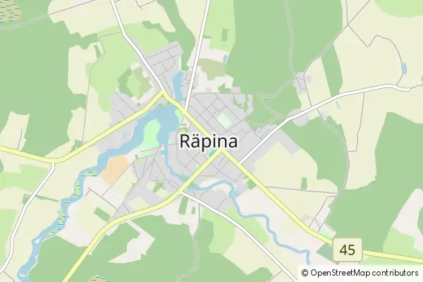 Karte Räpina