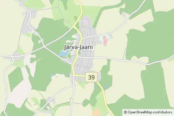 Karte Järva-Jaani