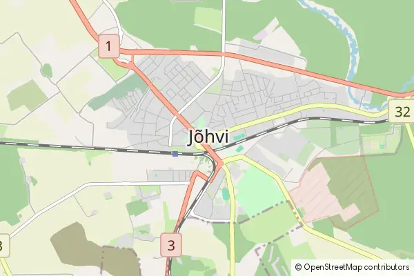 Karte Jõhvi