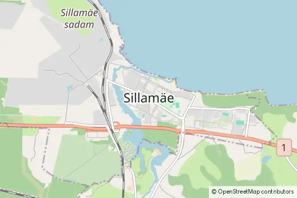 Karte Sillamäe