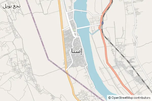 Karte: Esna • © OpenStreetMap contributors Karte Esna