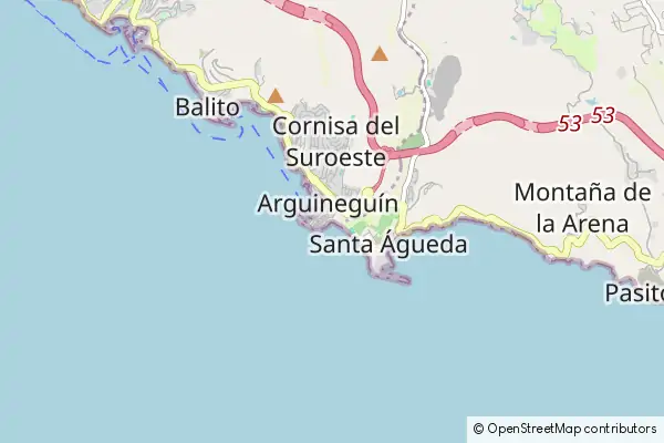 Karte: Arguineguin • © OpenStreetMap contributors Karte Arguineguin