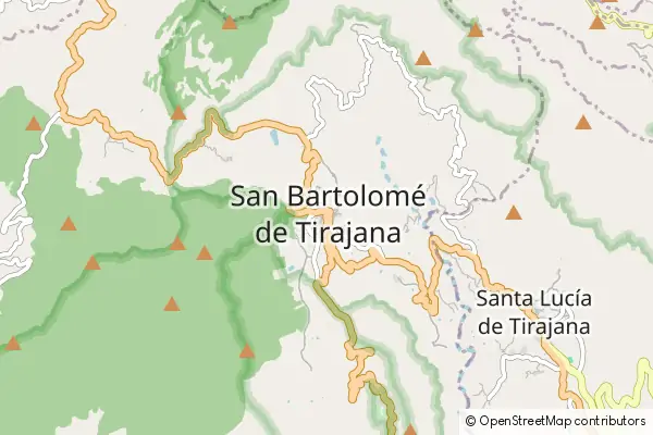 Karte San Bartolomé de Tirajana