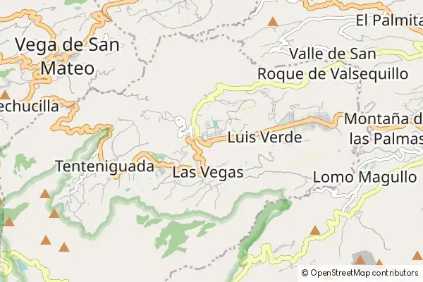 Karte Valsequillo