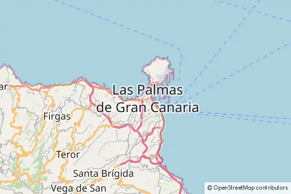 Karte Las Palmas de Gran Canaria